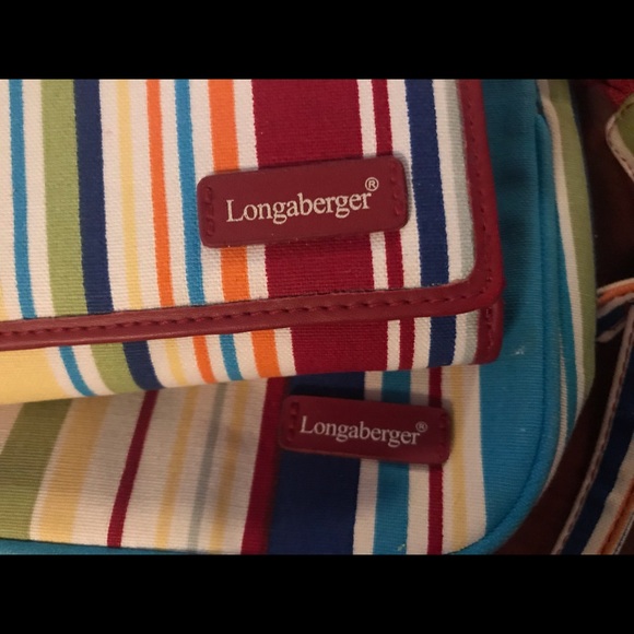 Longaberger Summer Wallet and Wristlet Set - Picture 8 of 8